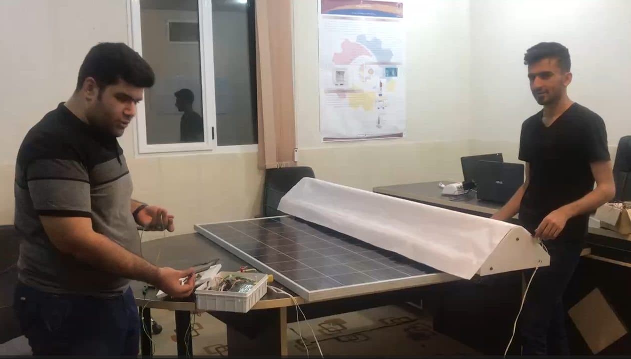 Autonomous Solar Panel Cleaning Robot project media